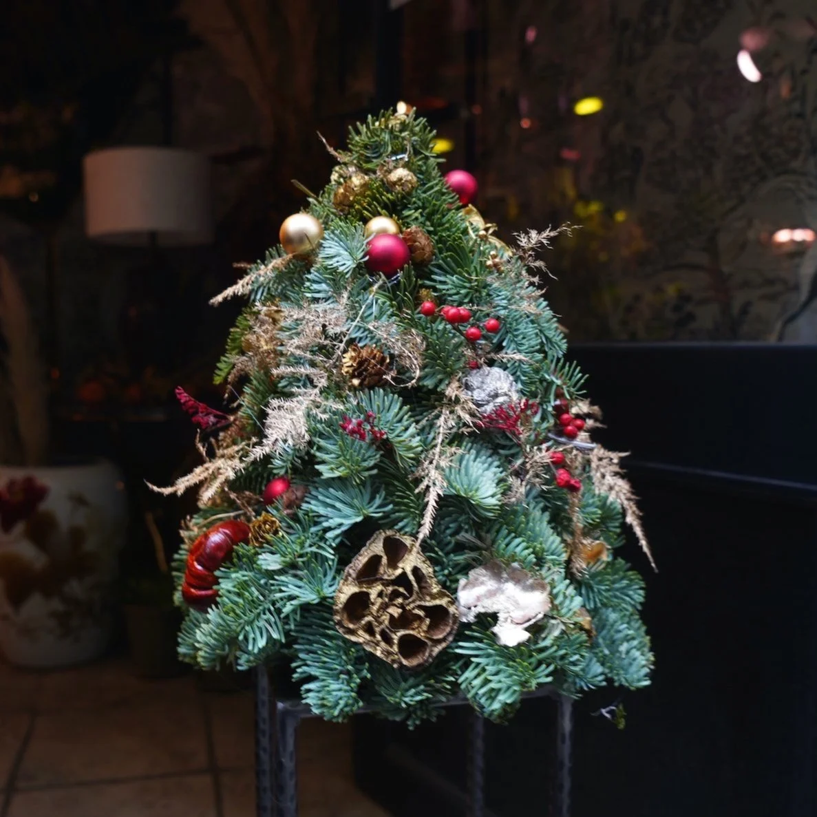 sapin de table reconstitué noel décoration livraison paris