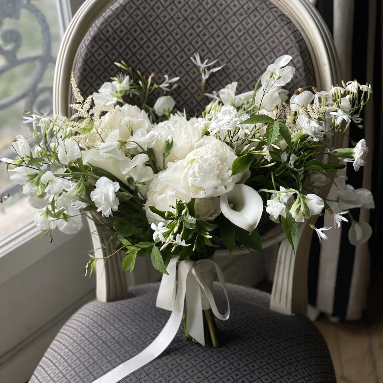 Custom bridal bouquet or crown