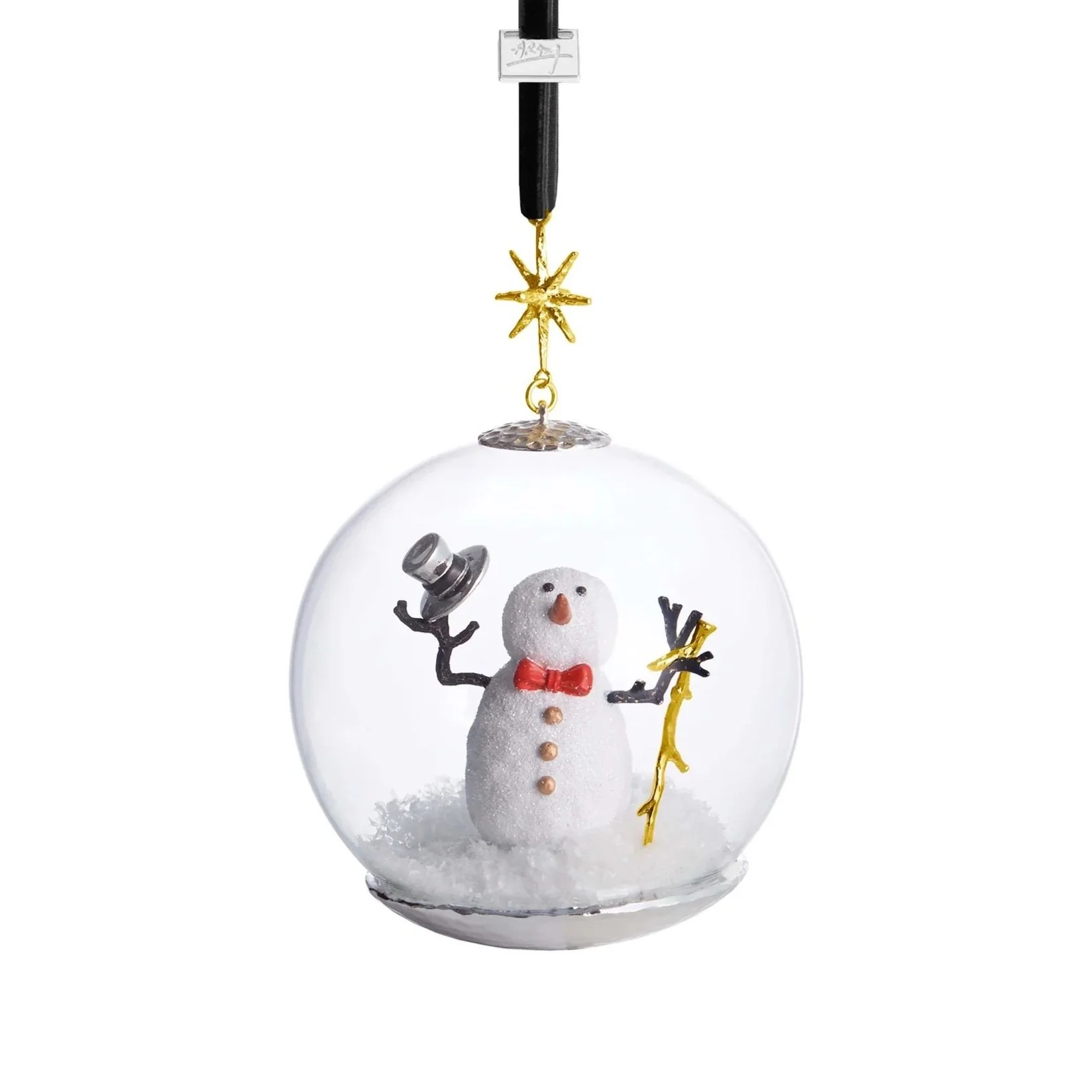 michael aram boule de noel bonhomme de neige cadeau livraison paris