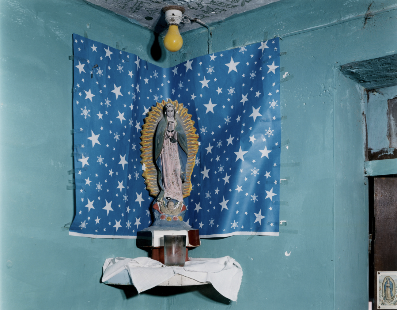  Dana Salvo, Senora de Guadalupe with Star Paper, Mexico, 1987  