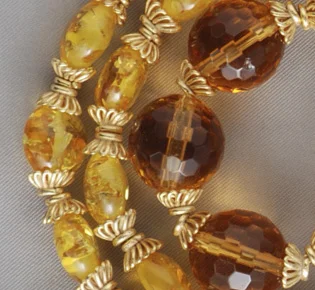 Amber and Citrine