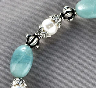Aquamarines and Pearls
