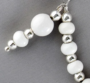 White Mint Horseshoe Candy