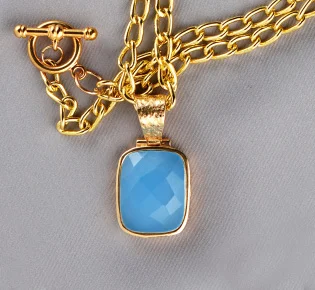 Chalcedony and Chain