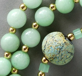 Pale Aquamarine Blue Jade