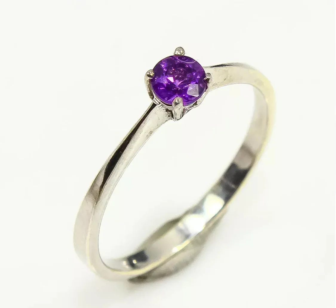 09254-R-GA-Elizabeth Taylor lavender Amethyst set in sterling and gold