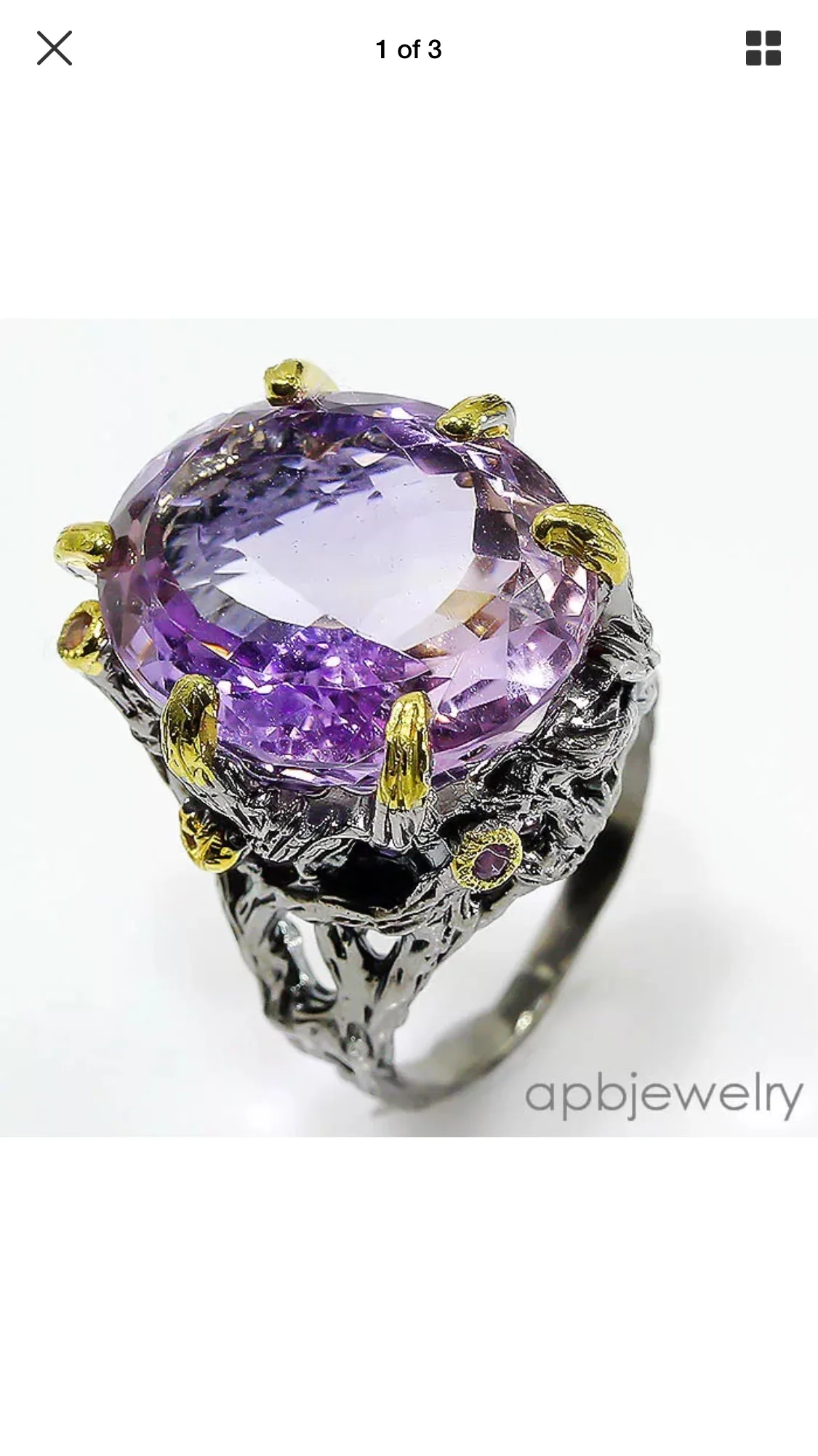 33264-R-GA- Amethyst and rubies