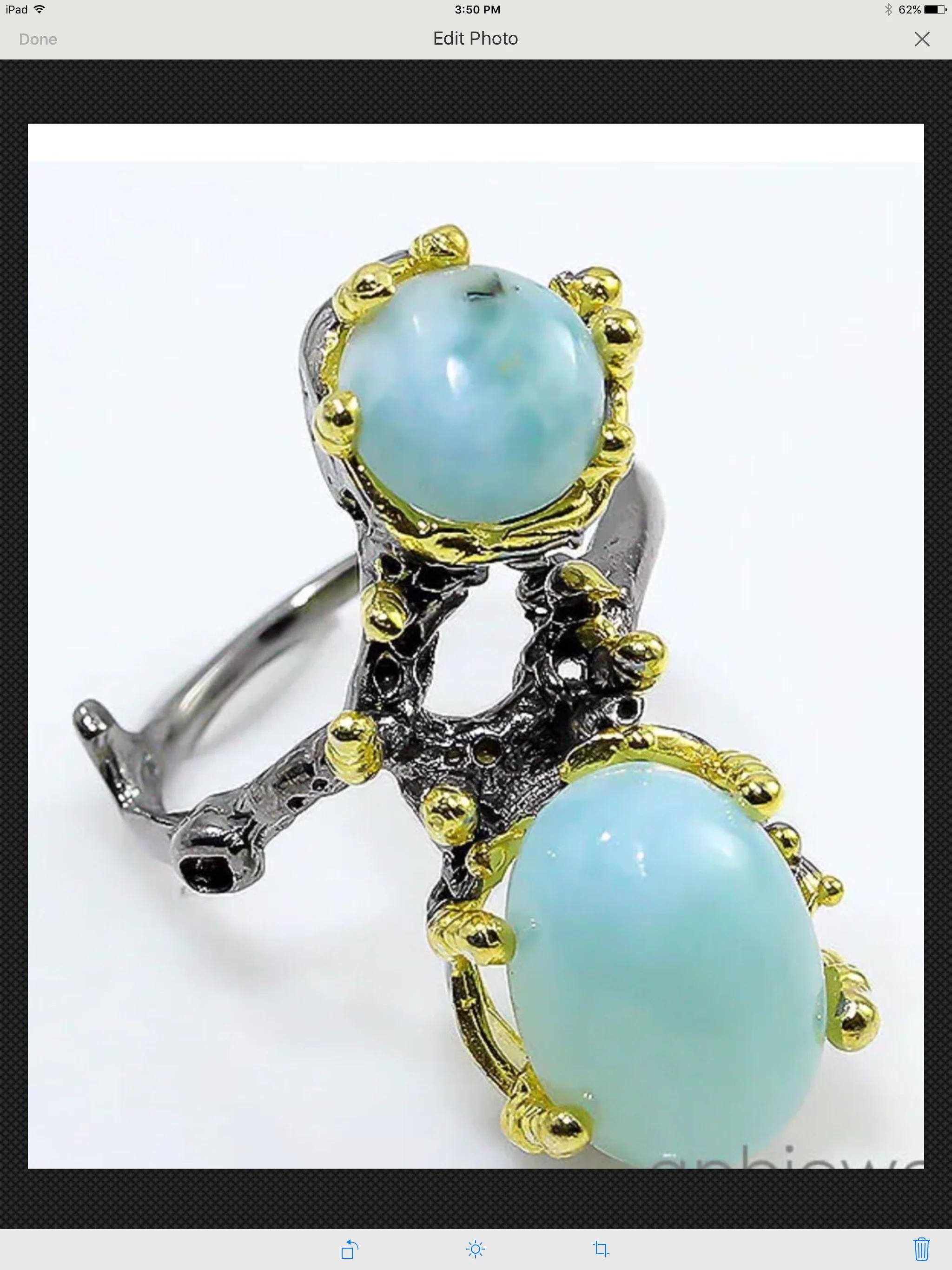 54456-R-PH-Double dare pieces of Larimar