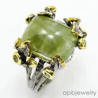6678-R-large piece of jade with peridot