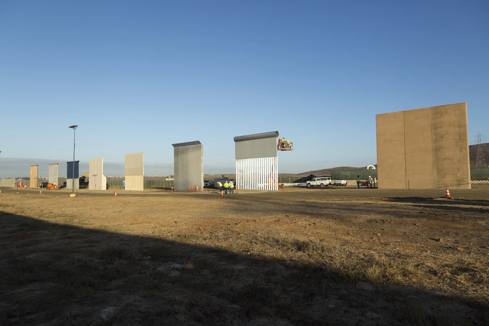 The U.S. Government Accountability Office (GAO) recently published a report that documented the ways in which the Department of Homeland Security (DHS) is testing its eight border wall prototypes. The report showed that while the prototypes are being tested for their effectiveness, cost, and constructability, they are also being evaluated on their appearance, at least on their U.S.-facing north sides. @Archpaper