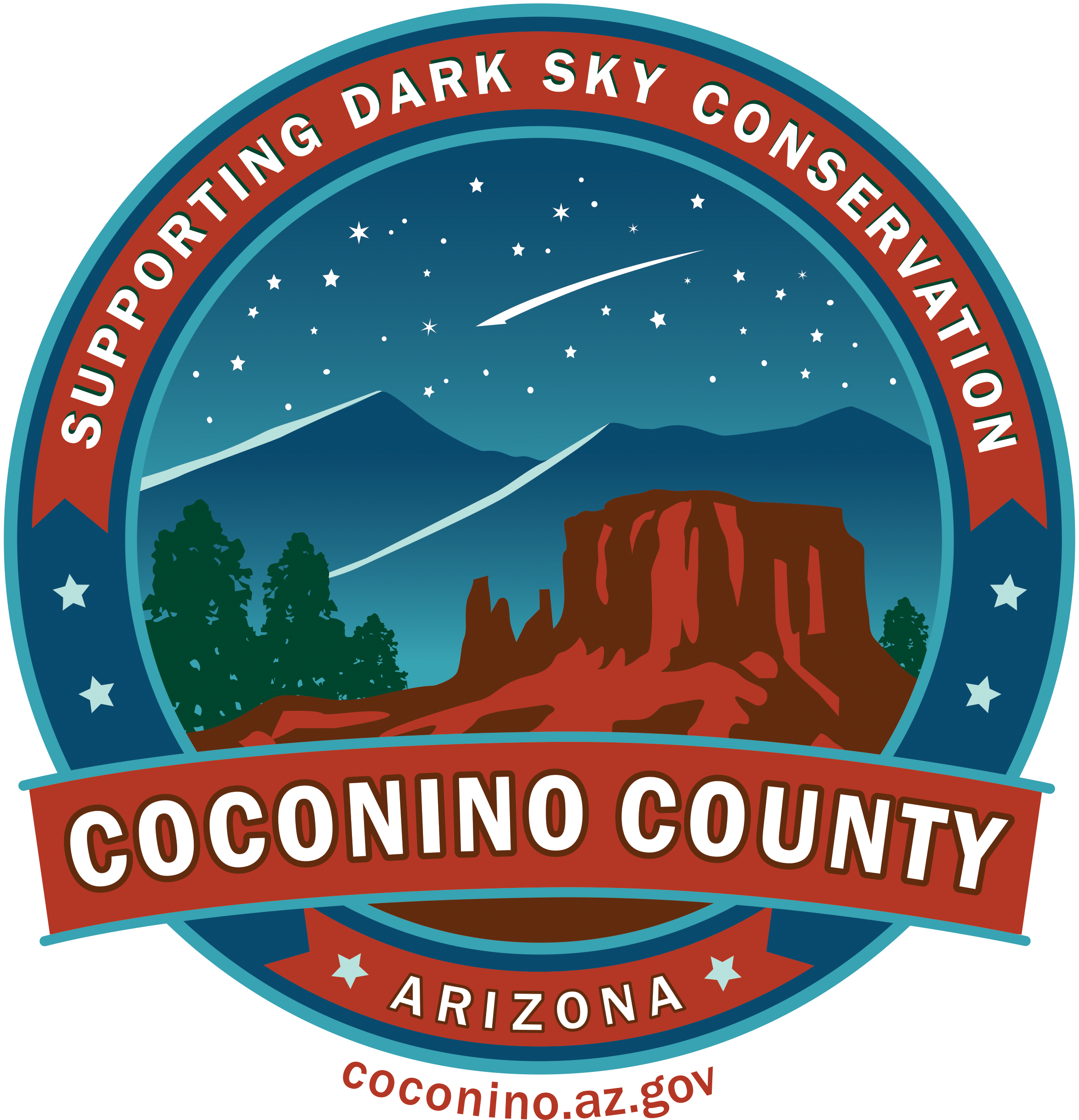 Coconino County Dark Sky logo
