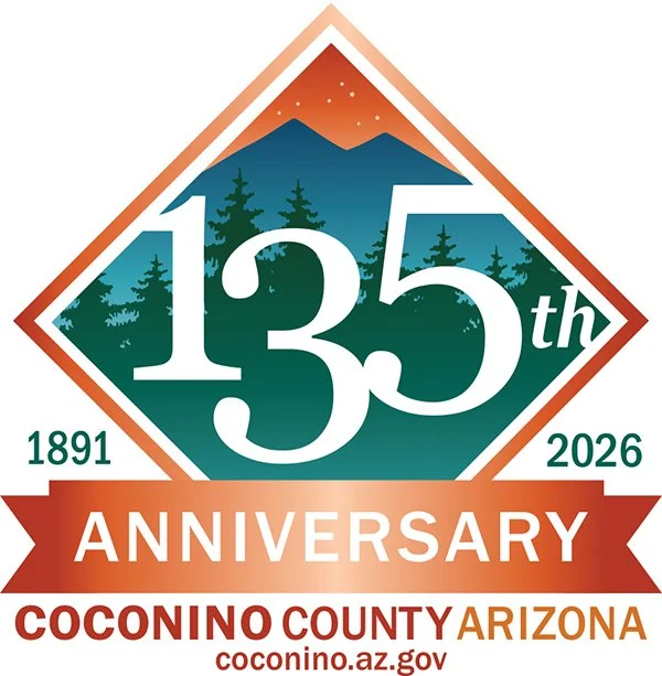 Coconino County Anniversary logo