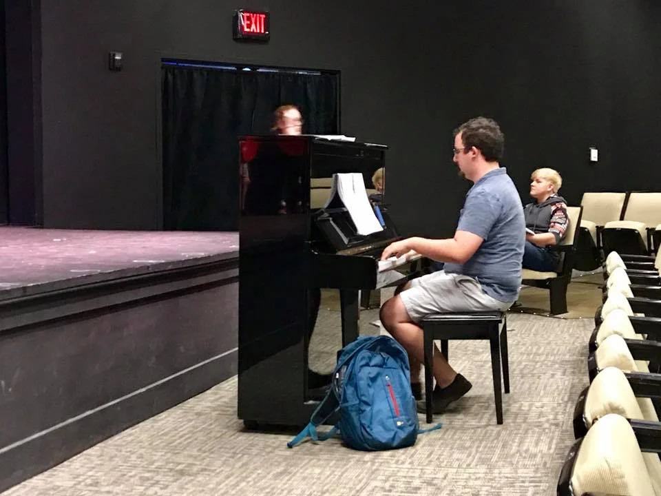 Leading from the piano