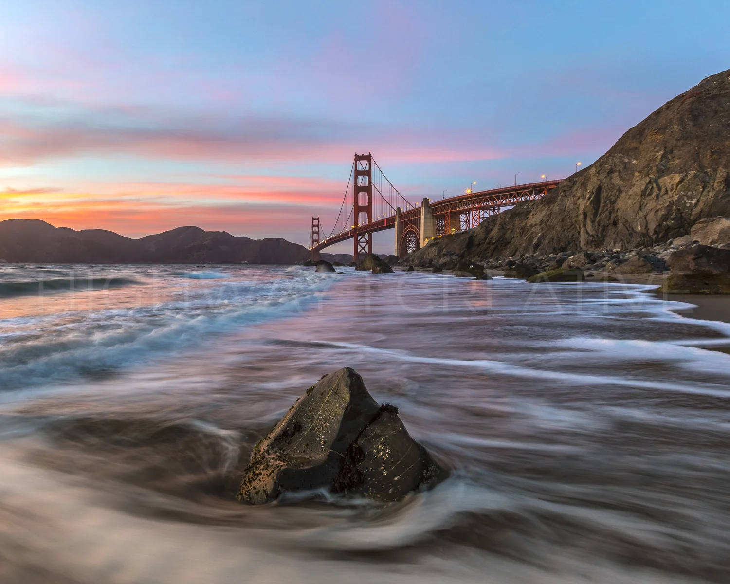 Blue Hour At The Gate