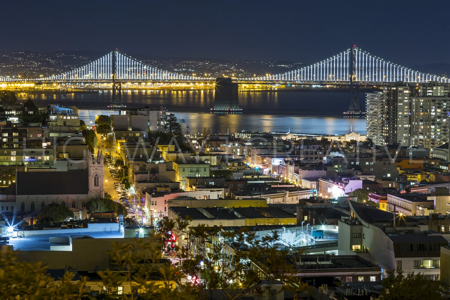 Bay Bridge Lights