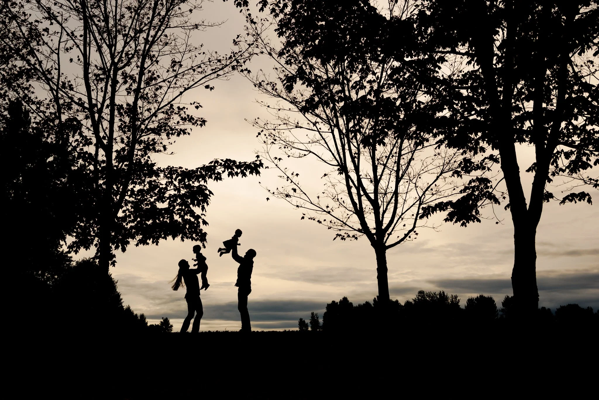 How to Create Great Silhouette Photos | Eickhoff Photography | Seattle Family Photography
