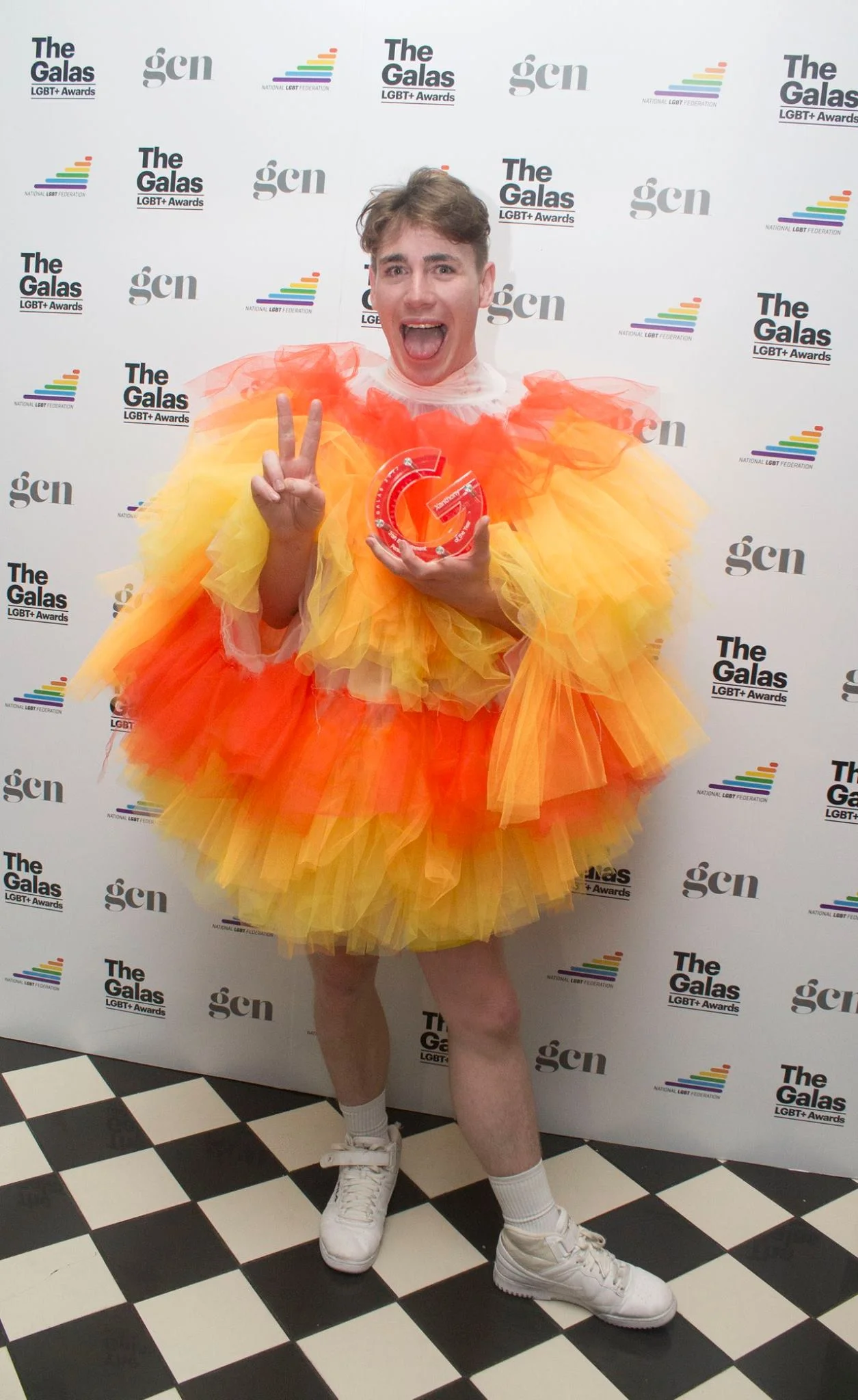 XNTHONY wins Ireland's LGBT+ Entertainer of the Year!