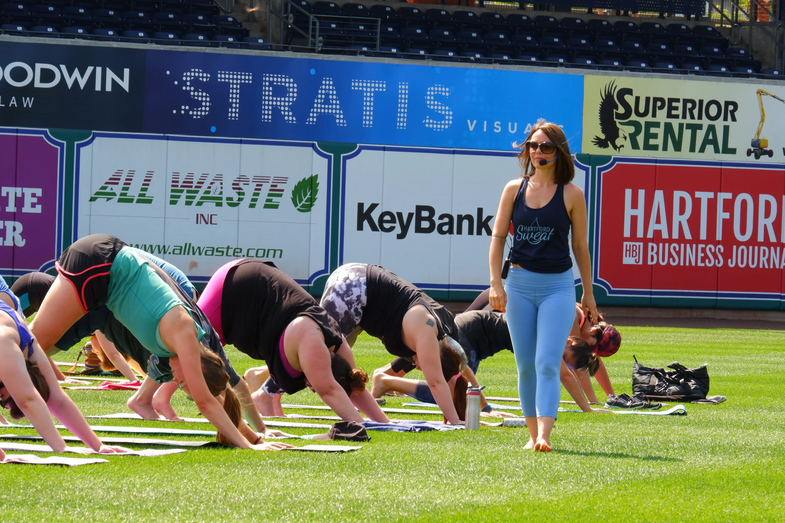 Yoga at the Ball Park, Supporting Connecticut Children's