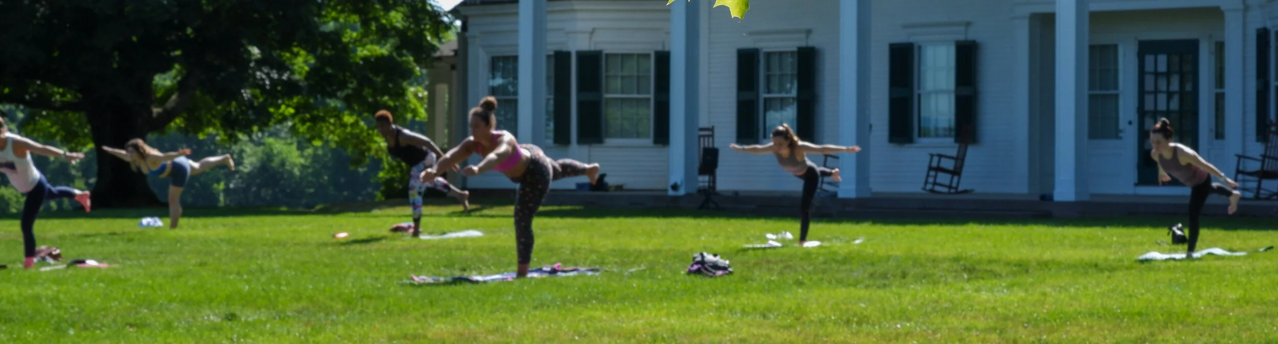 Outdoor Summer Yoga Series at Hill-Stead!