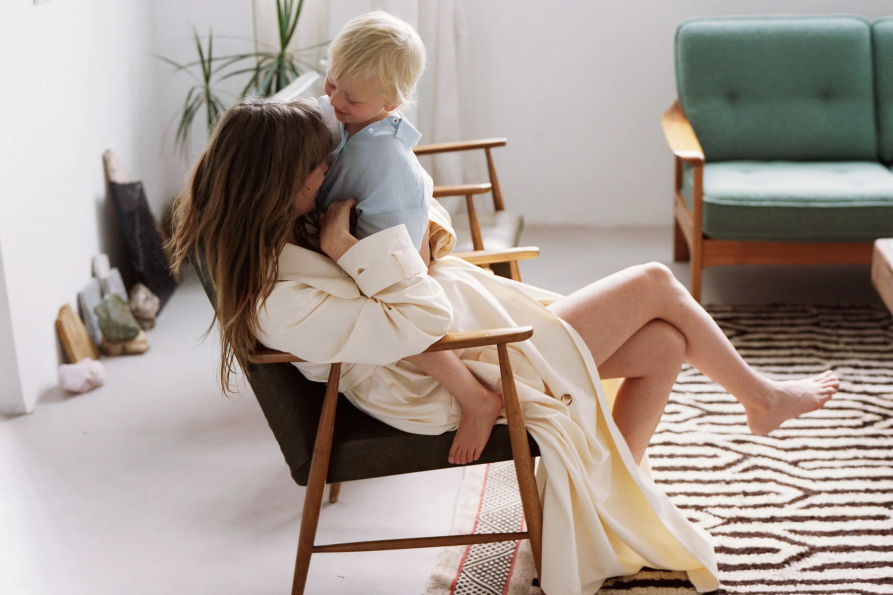 Mommy cool: Ida Johansson for Vogue Spain