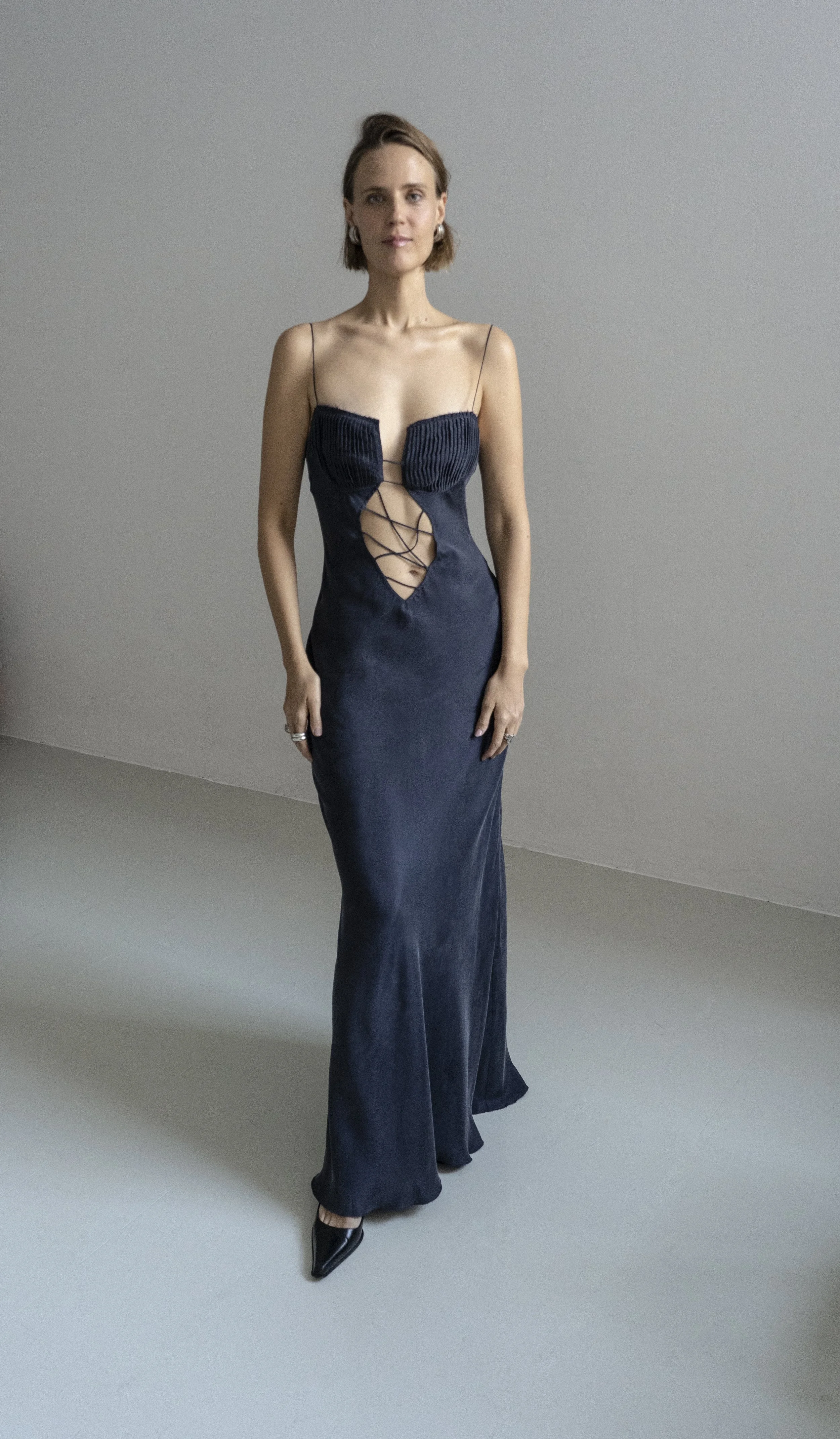 floral shirred maxi dress FARES Shirred Waist Maxi Dress – Summer Blooms