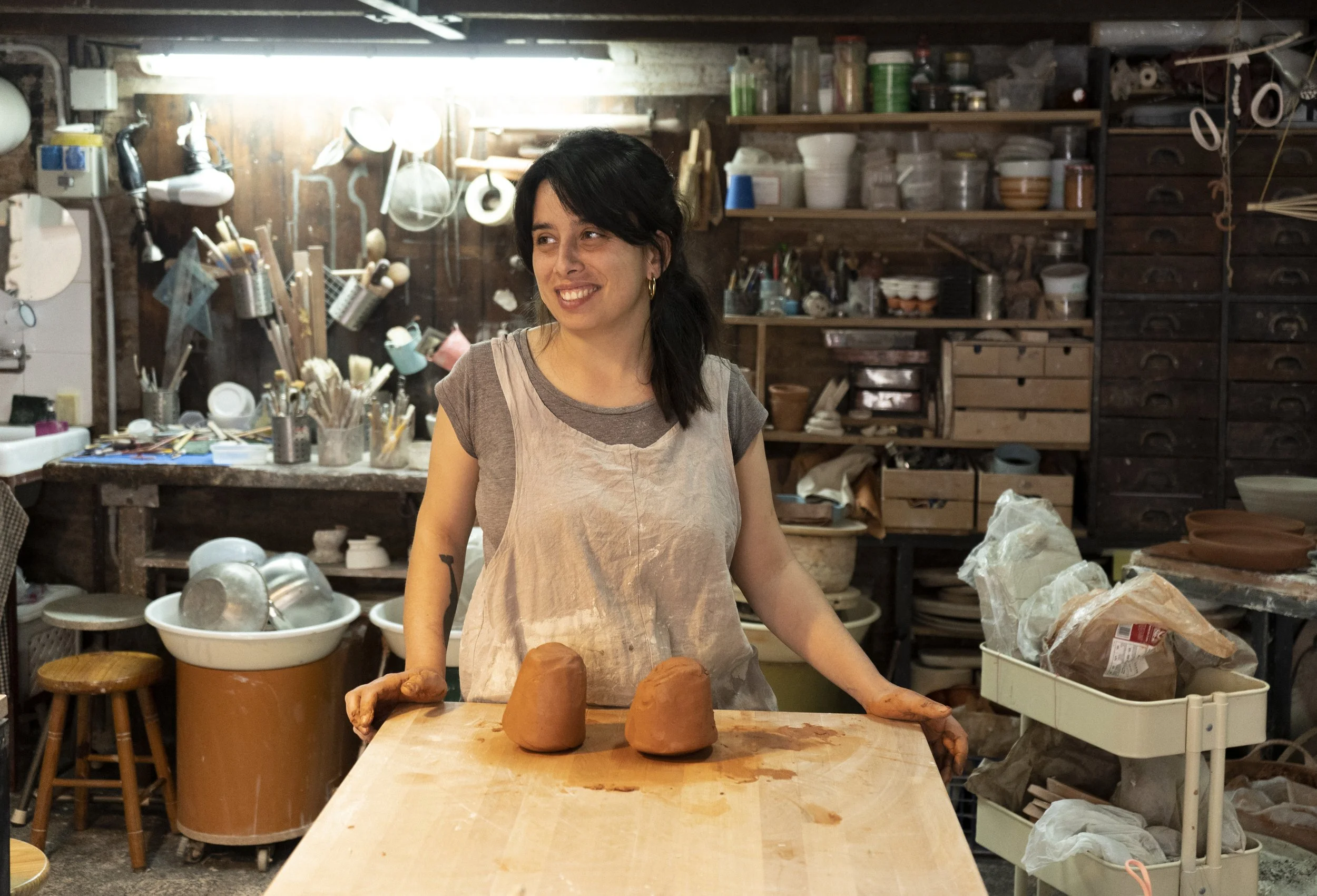 INTRODUCING CARLOTA SAMPIETRO AND HER POTTERY STUDIO