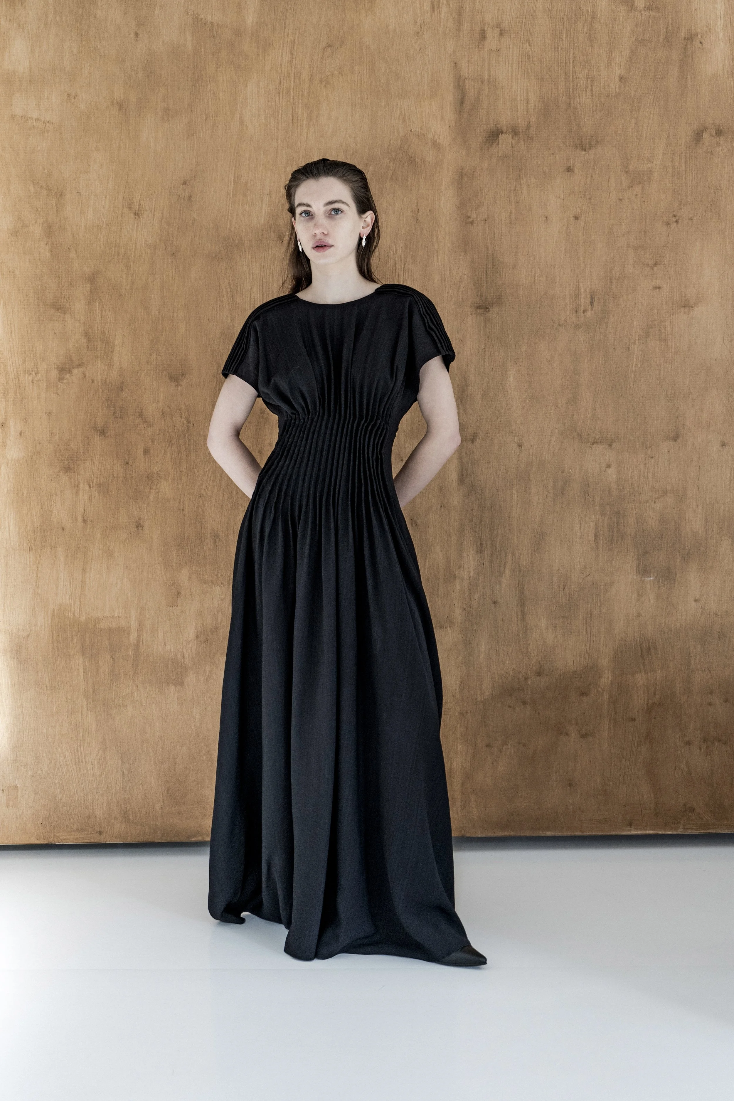 km-by-lange -NICHKA BLACK BAMBOO LONG OPEN BACK DRESS -1.jpg