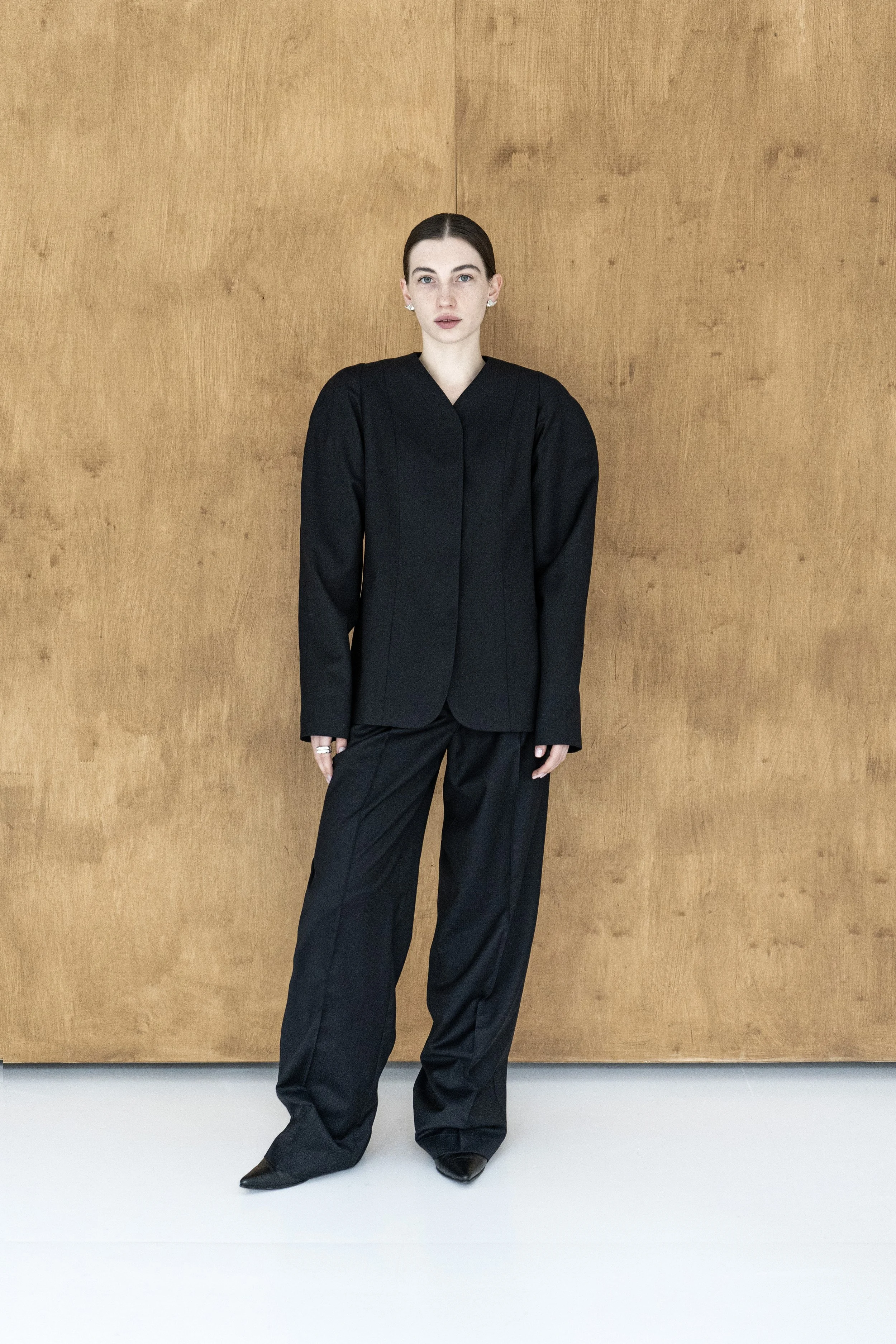 TEMRIAVA MINIMALIST WOOL JACKET