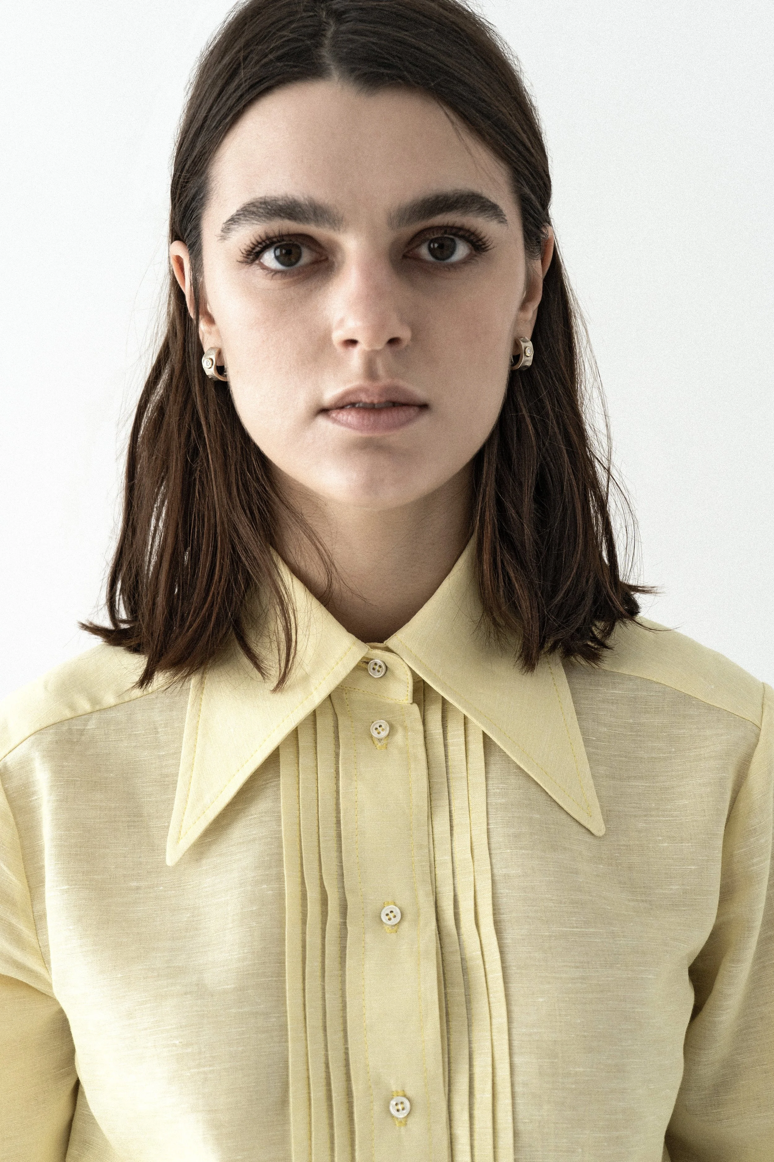 SONYACHNYK YELLOW  LINEN SHIRT