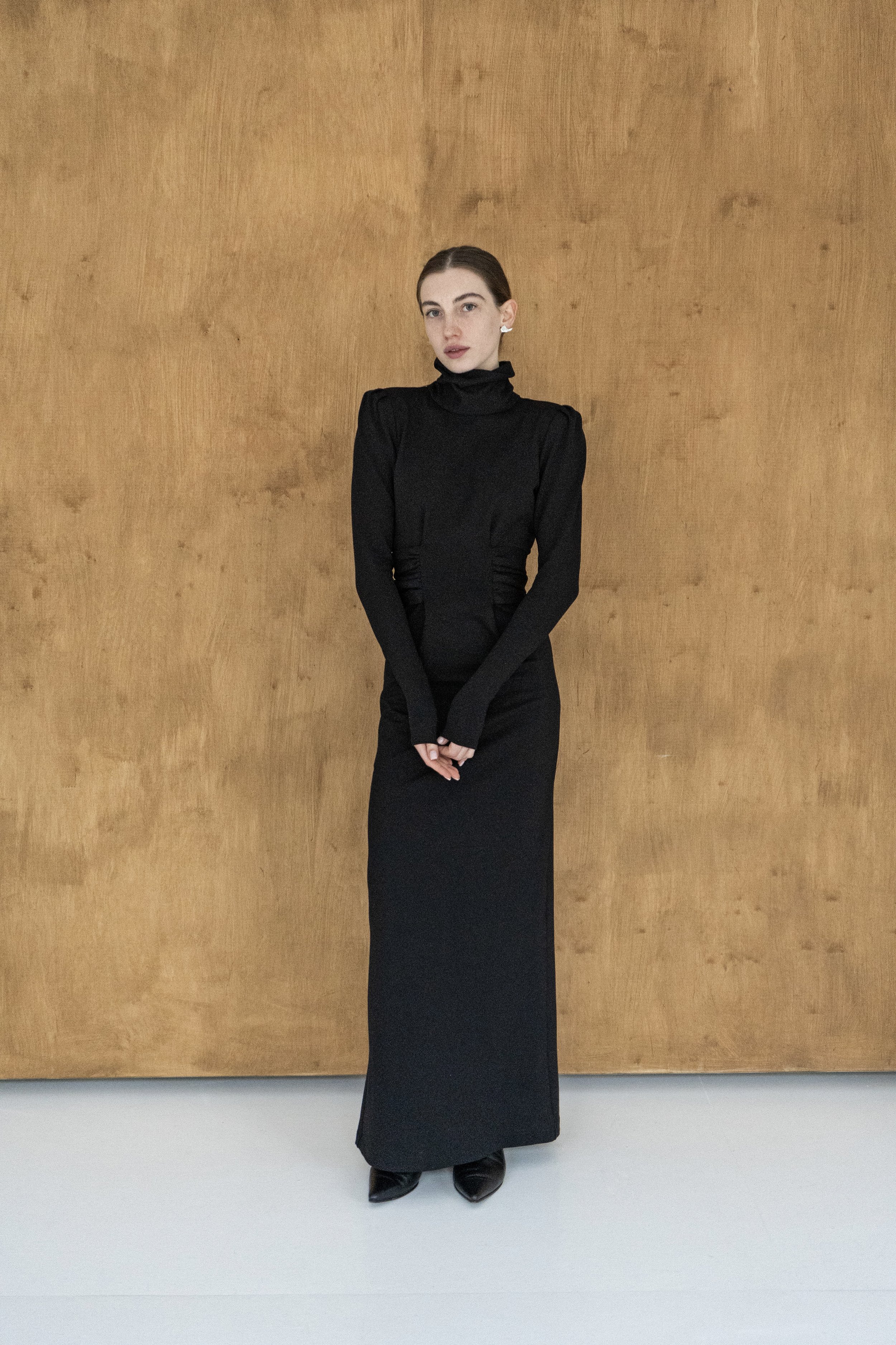 km-by-lange-black-tricot-long -open-back-dress-3.jpg