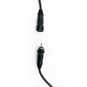 GMAX Heated Helmet Visor Power Cord 18" With Male & Female Coiled Connector – Snowmobile Ready