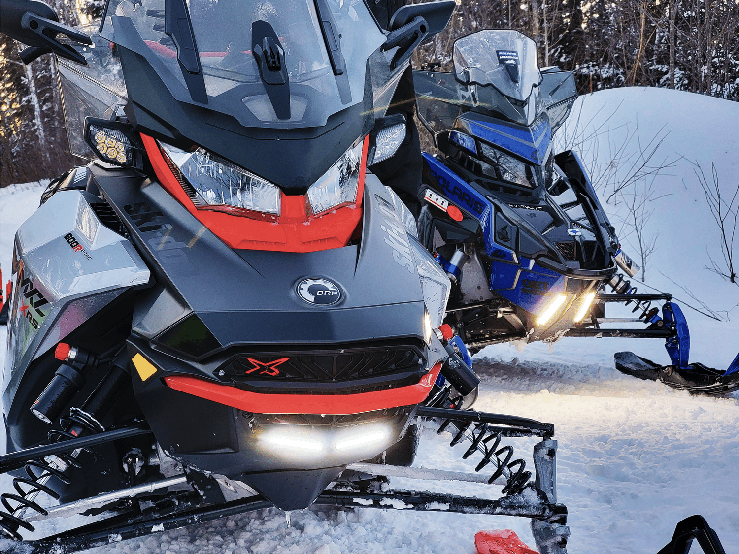 WHITEOUT LED SAFETY LIGHT FOR 2017+ SKI-DOO GEN 4 NARROWBODY 2 