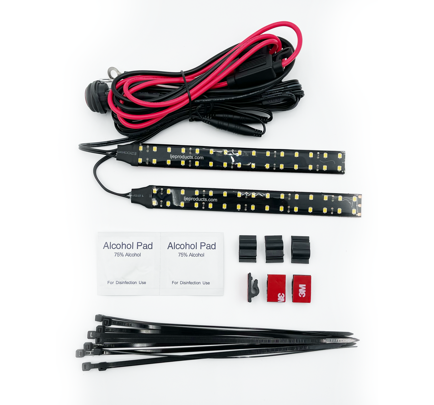 Pink WhiteOut Safety Light for Polaris/Universal - LJE Products