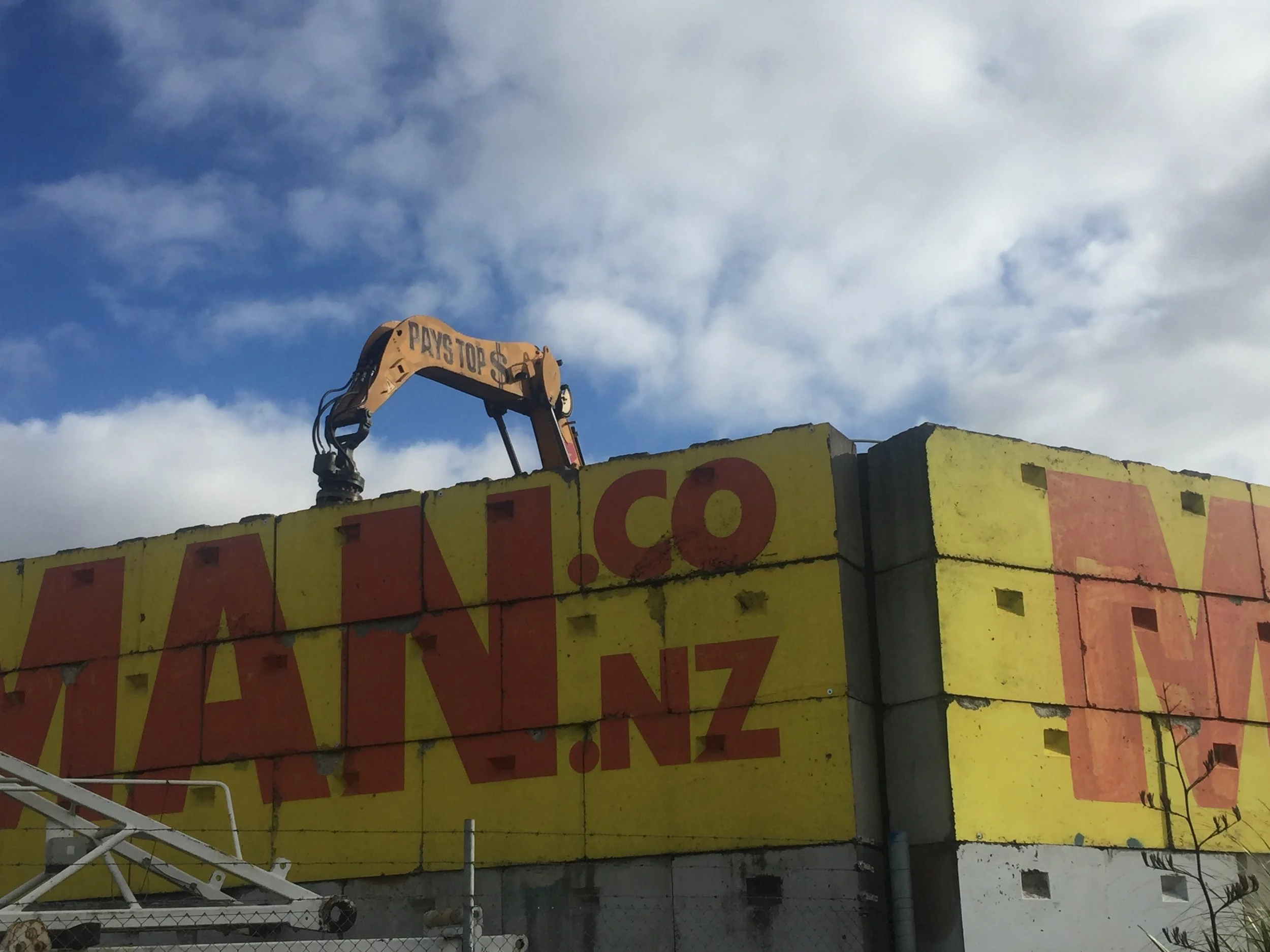 Straightforward copywriting from the Metal Man