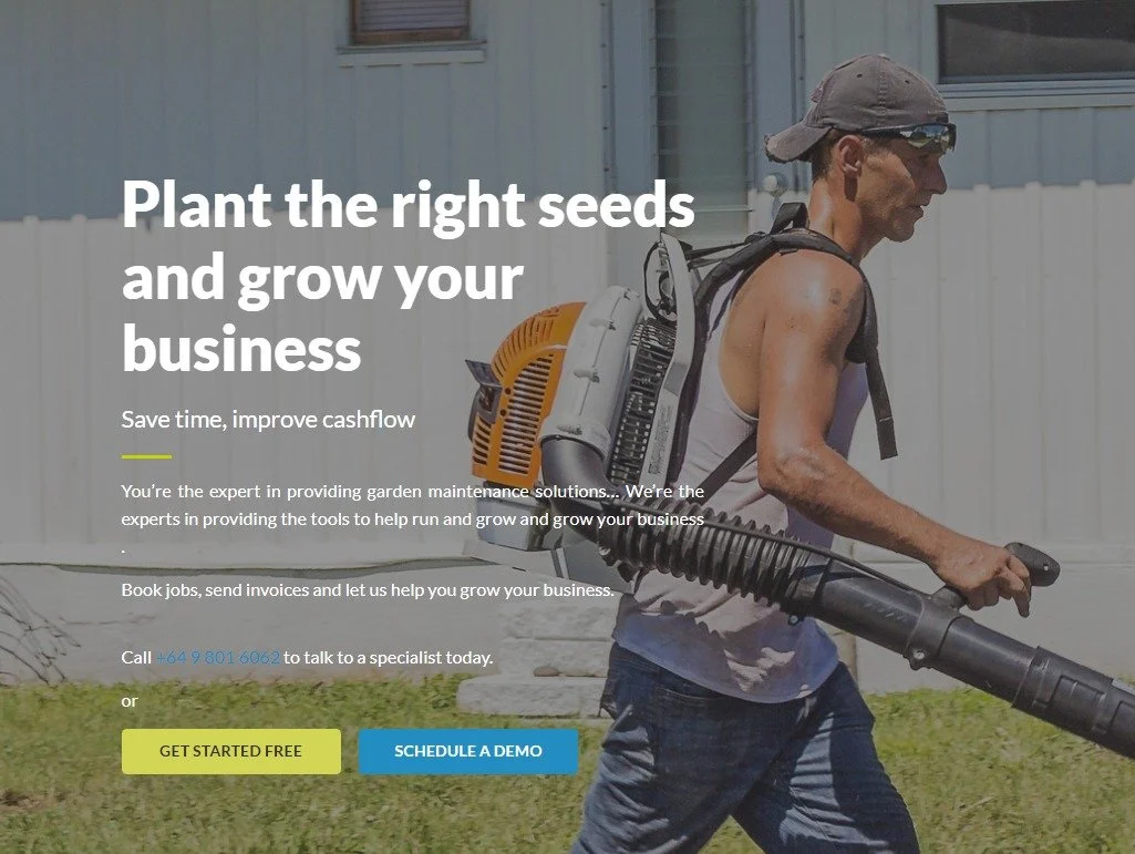 How to make vertical landing pages work