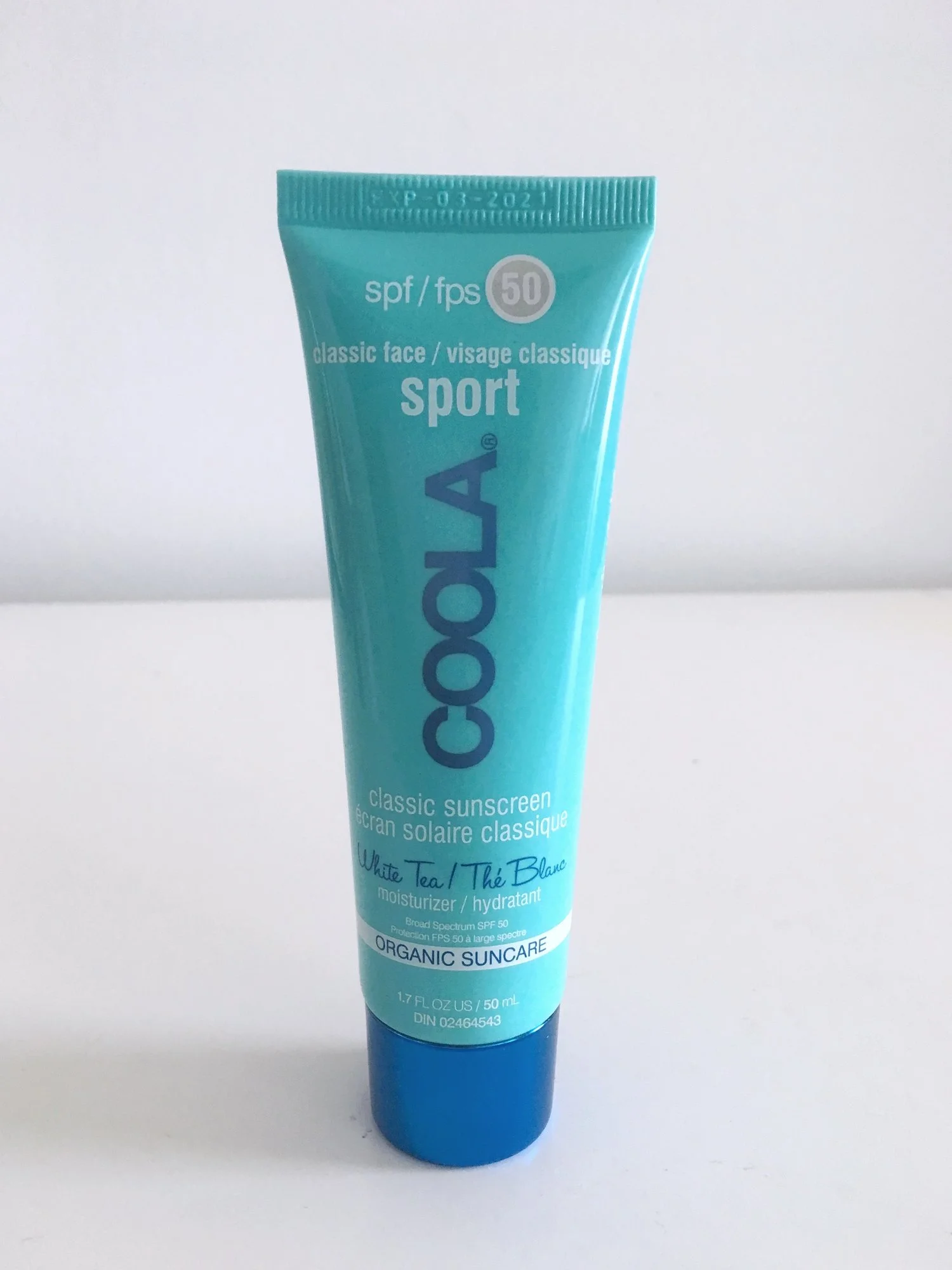 coola white tea sunscreen