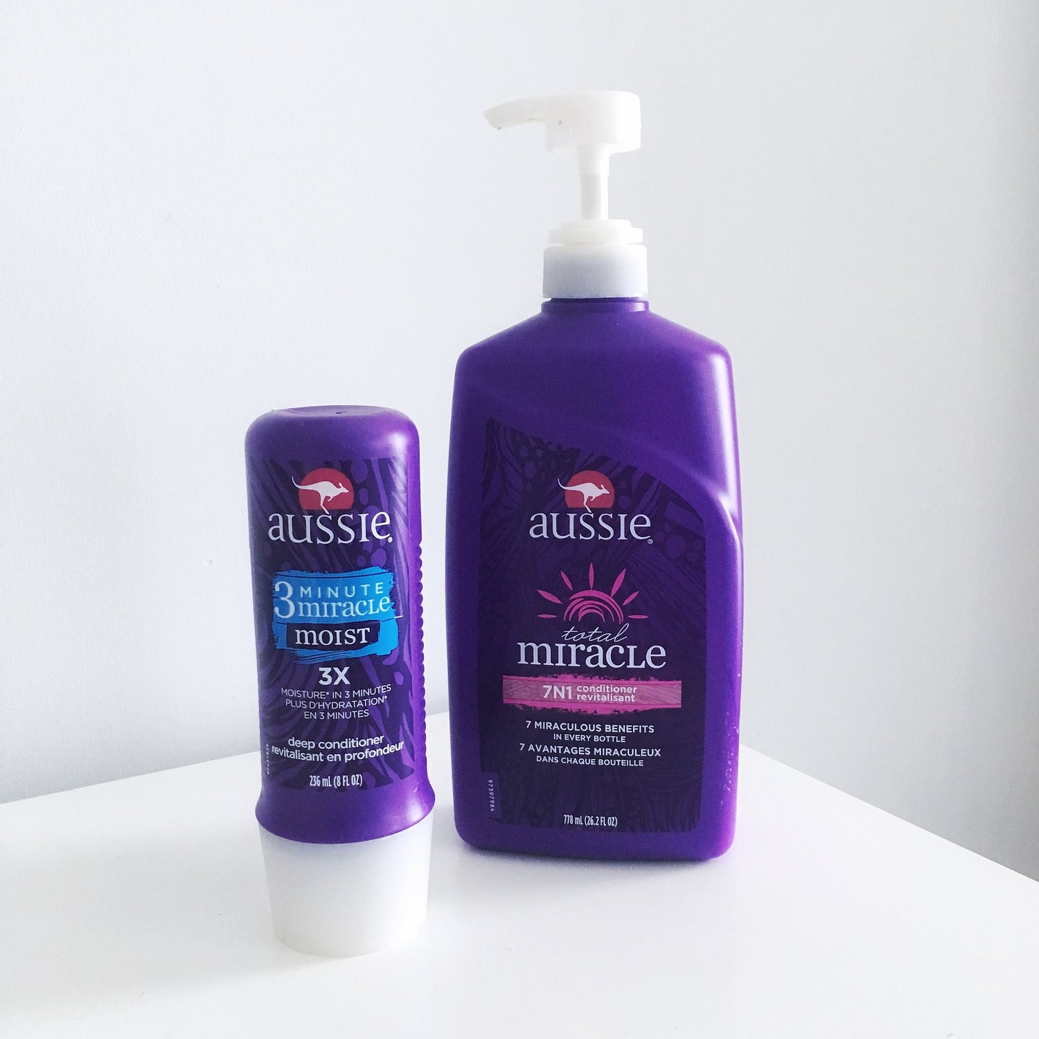 Review Aussie Total Miracle Conditioner And 3 Minute Miracle Deep