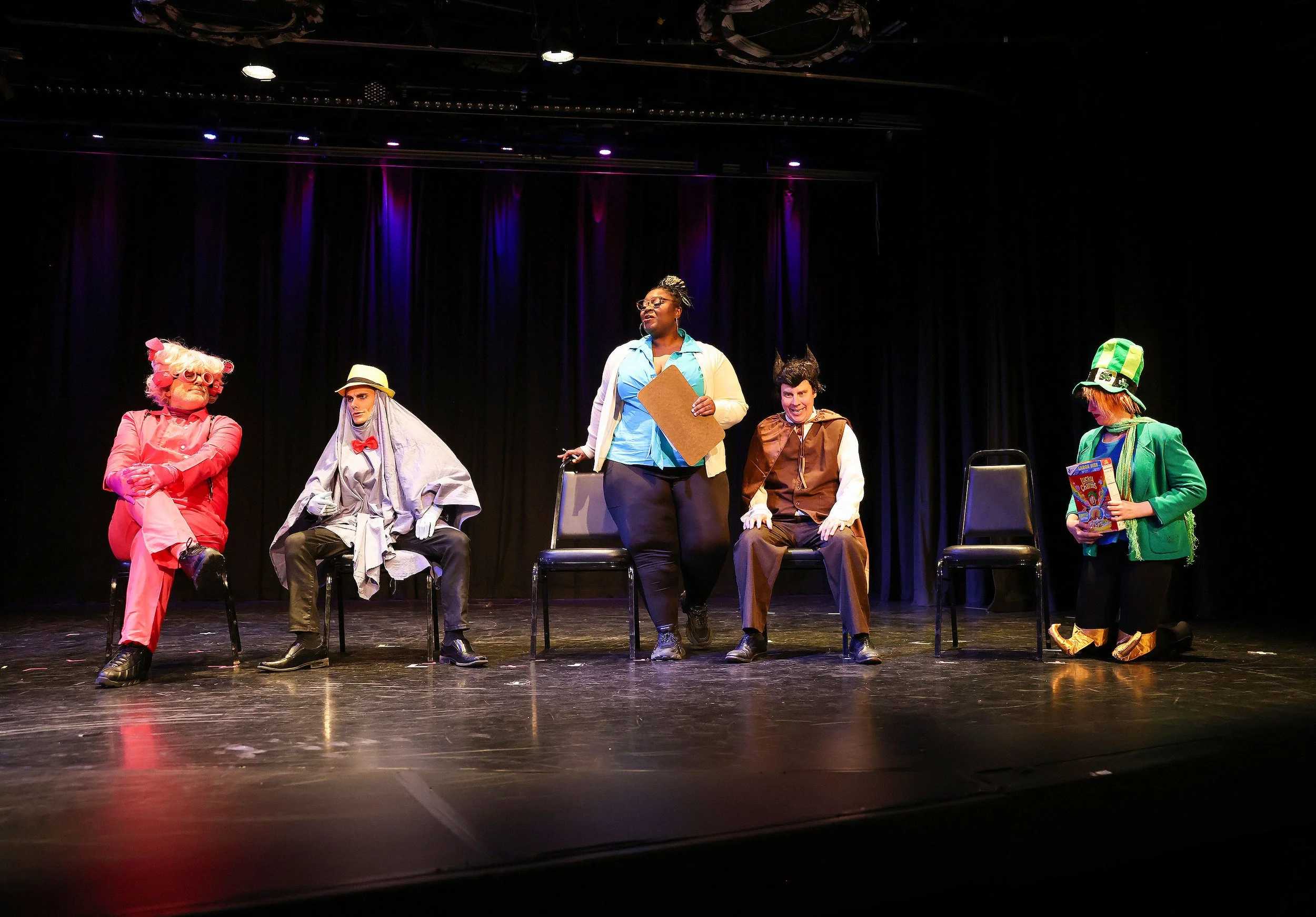 Frankenberry, BooBerry, therapist, Count Chocula &amp; Lucky Charms