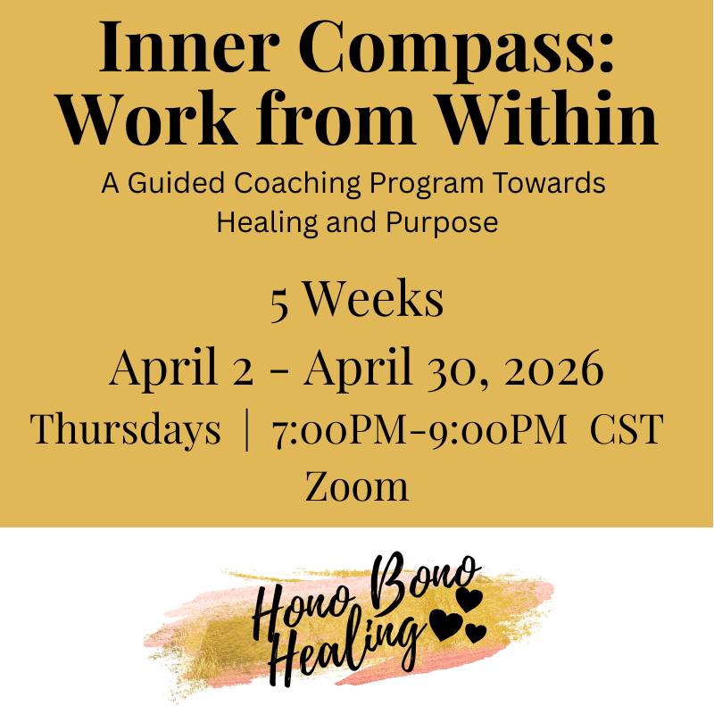 Inner Compass: Work from Within - A Guidance Coaching Program - April 2026