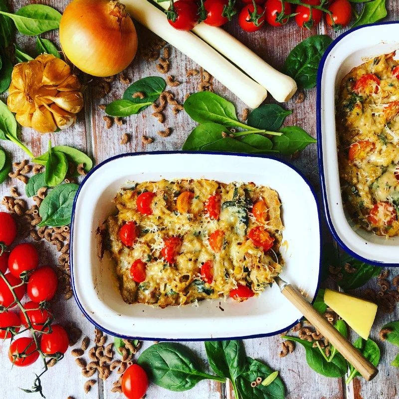 Veggie-filled Gluten-free Mac & Cheese