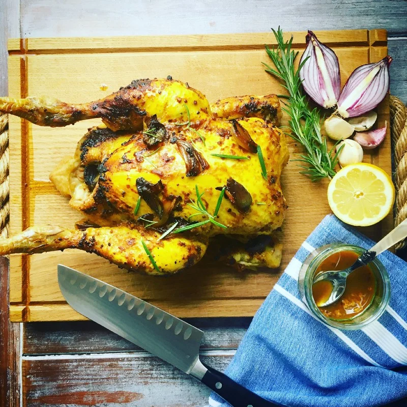 Rosemary &amp; Mustard Roast Chicken