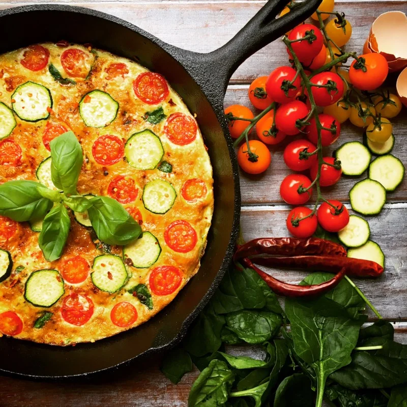 “Whatever-is-going-off-in-my-fridge” Frittata