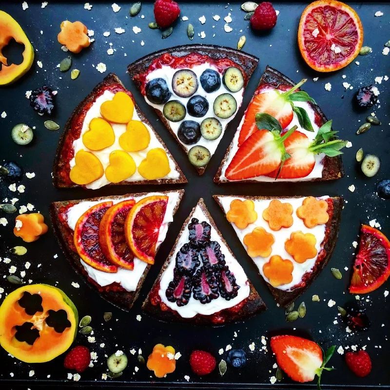 Buckwheat & Flax Breakfast Pizza