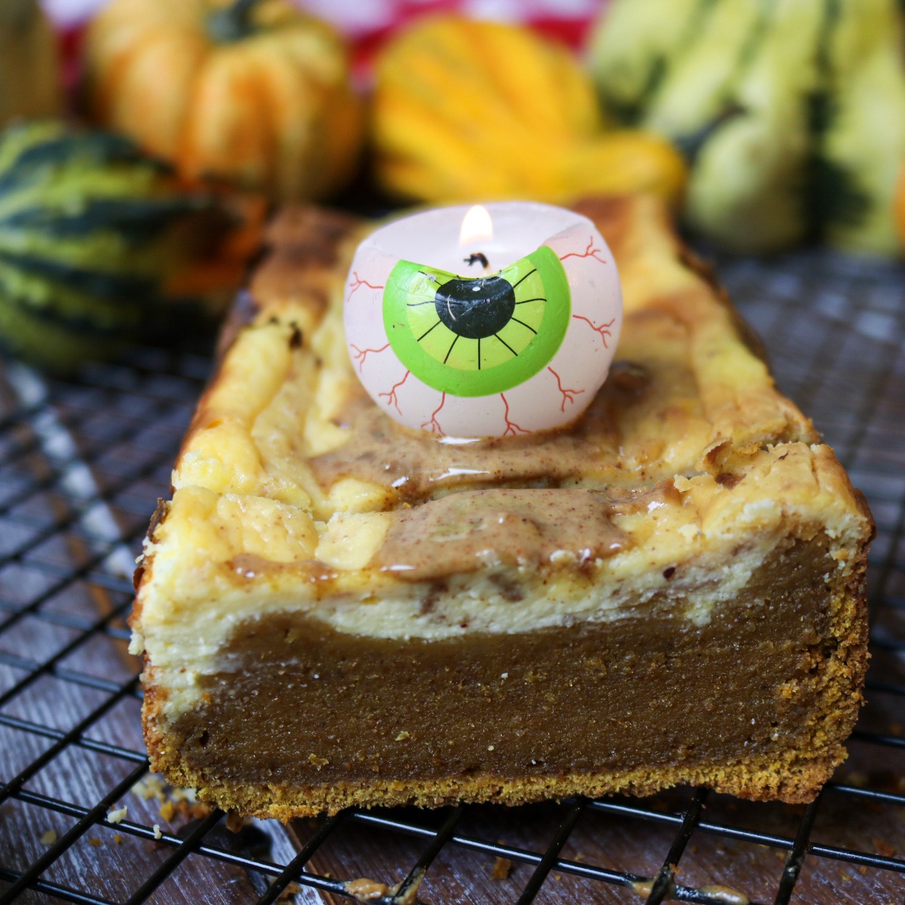 Healthy Pumpkin Bread with Cream Cheese Frosting