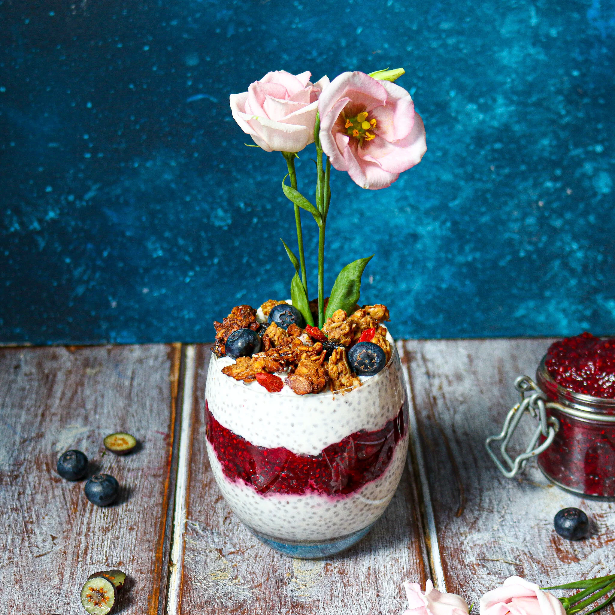 Gut-loving Probiotic Chia Pudding 