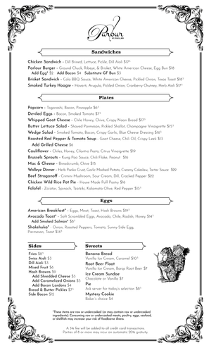 Locations - St. Paul — Parlour Bar