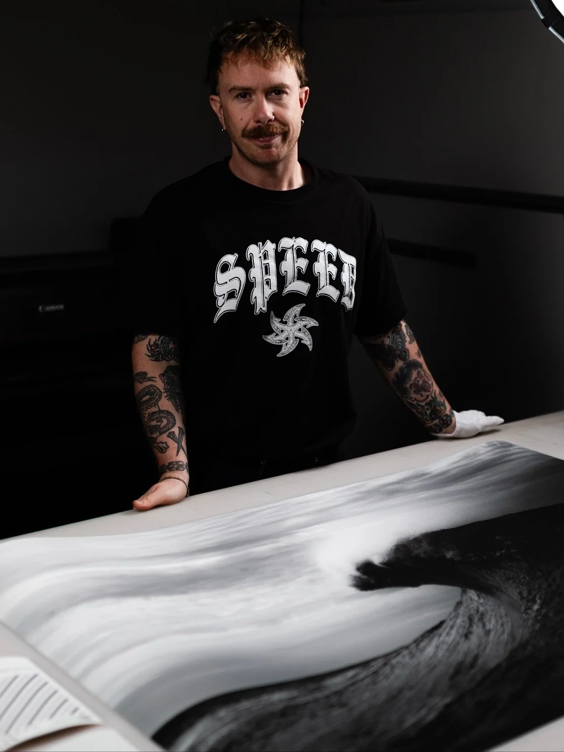 A journey of &lsquo;The Crucible&rsquo;, a Limited Edition 1 of 10. Crafted at @aeternalab on @ilfordimaging Prestige Textured Cotton Rag &amp; immortalised at @framer_geelong for the Winter Exhibit @feast.studios in Torquay.

A little reminder, that