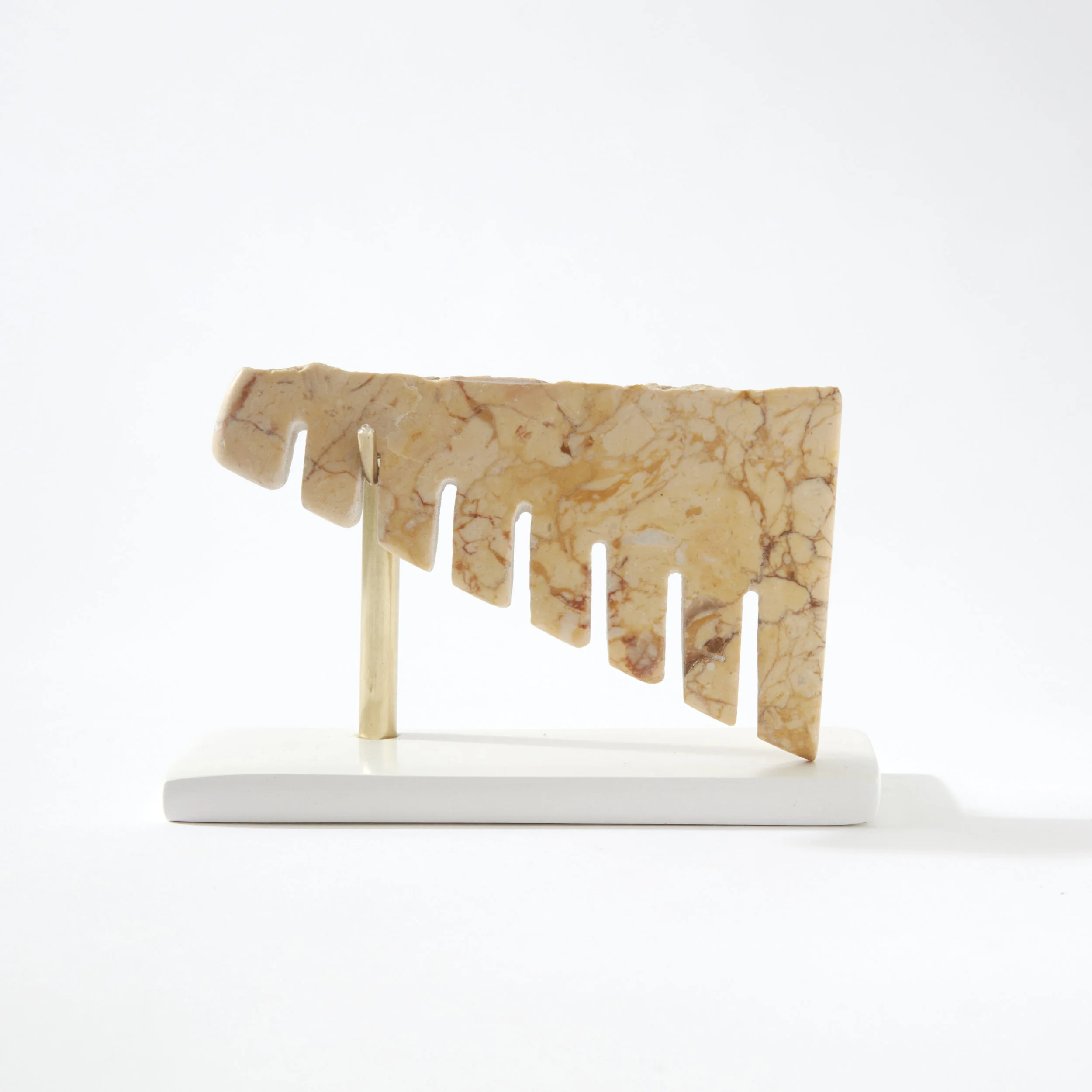 Comb #11, marble, 2017