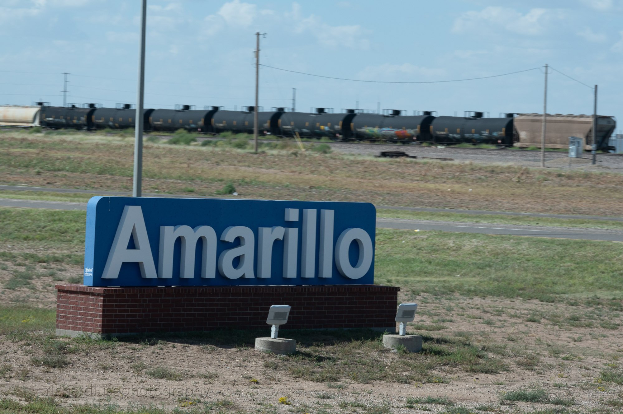 Finally made it Amarillo, on day three, our first photo stop