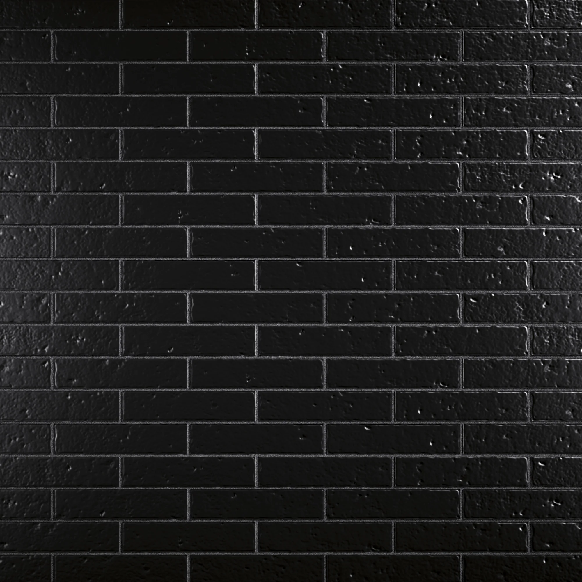 Sevilla Negro 23x24.5 cm (4bricks/biscuit) brick size: 5.8x24.5 cm